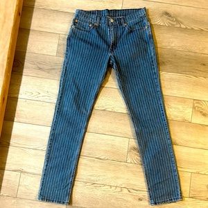 Levi’s 511 pinstripe jeans NWOT